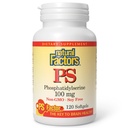 자연적인 요인, Phosphatidylserine, 기억, 농도 및 뇌 기능, Soy 및 글루텐을 위한 지원, 120 Softgels