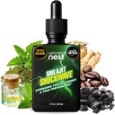 웰빙 둥지 Shilajit 충격파 드롭 : 에너지 드롭, 초점 드롭 - 천연 Tulsi, Panax Ginseng, Peppermint, Japanmint Supercharge Your Day - 30 서빙