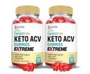(2 팩) Speedy Keto ACV Gummies 극단적인 2000MG Speedy Keto Gummies Pomegranate Beet 주스 분말 B12 Vegan 비 GMO 60 거미를 가진 진보된 공식 Apple Cider Vinegar