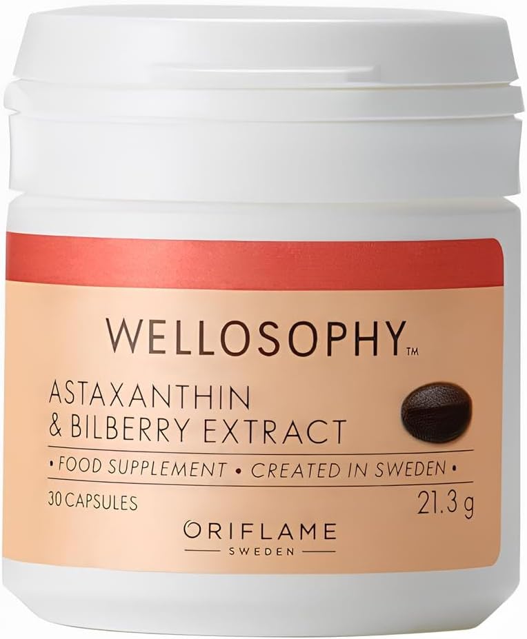 Oriflame Wellness Astaxanthin & Bilberry 추출물