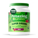 놀라운 잔디 그린 혼합 Superfood : Spirulina, Chlorella, Beet Root Powder, Digestive Enzymes, Prebiotics & Probiotics, Berry, 100 서빙 (패키지 May Vary)