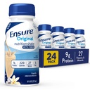 섬유로 오리지널 바닐라 영양 쉐이크 | 작은 식사 교체 쉐이크 | 드링크 준비 | 9g Protein, 27 Vitamins and Minerals | 8 fl oz - 24 Pack
