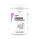 Livingood Daily Greens & Superfood Powder, Gut Health, Spirulina, Chlorella 및 Digestive Enzymes, Digestive Support, Chocolate, 30 서빙을위한 Probiotics의 초록색 주스 분말
