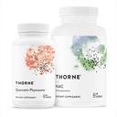 THORNE - Immune 지원 듀오 - 균형 잡힌 면역 및 호흡 웰빙을위한 Quercetin Phytosome & NAC - 30 서빙