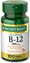 자연의 Bounty 비타민 B-12 500 mcg, 100 개 (팩 2)