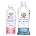 MaryRuth's Women's Multivitamin + Hair Growth Liposomal (Peach) & Liquid Nighttime Multimineral (Coconut, 15oz) | Clean Label Project Verified® | Vegan | 뷰티, 베드 타임 루틴, 전반적인 건강