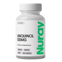 Nuray Ubiquinol 100mg Softgels, 심장 혈관 & 치과 건강을 위한 CoQ10의 활동적인 모양, 글루텐 자유로운 면역성 지원, 강화 간 건강, 30 조사
