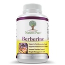 단순히 자연 순수 프리미엄 Berberine HCl 500mg - 120 캡슐 - 심혈관 위장 면역 지원 - Chromium Cinnamon