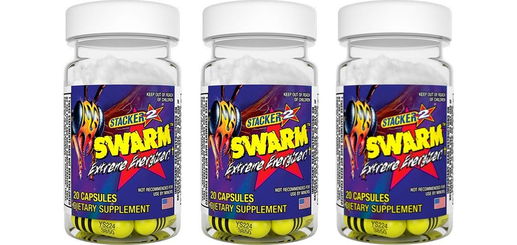 Swarm Extreme Energizer 20 캡슐 (포장 3)