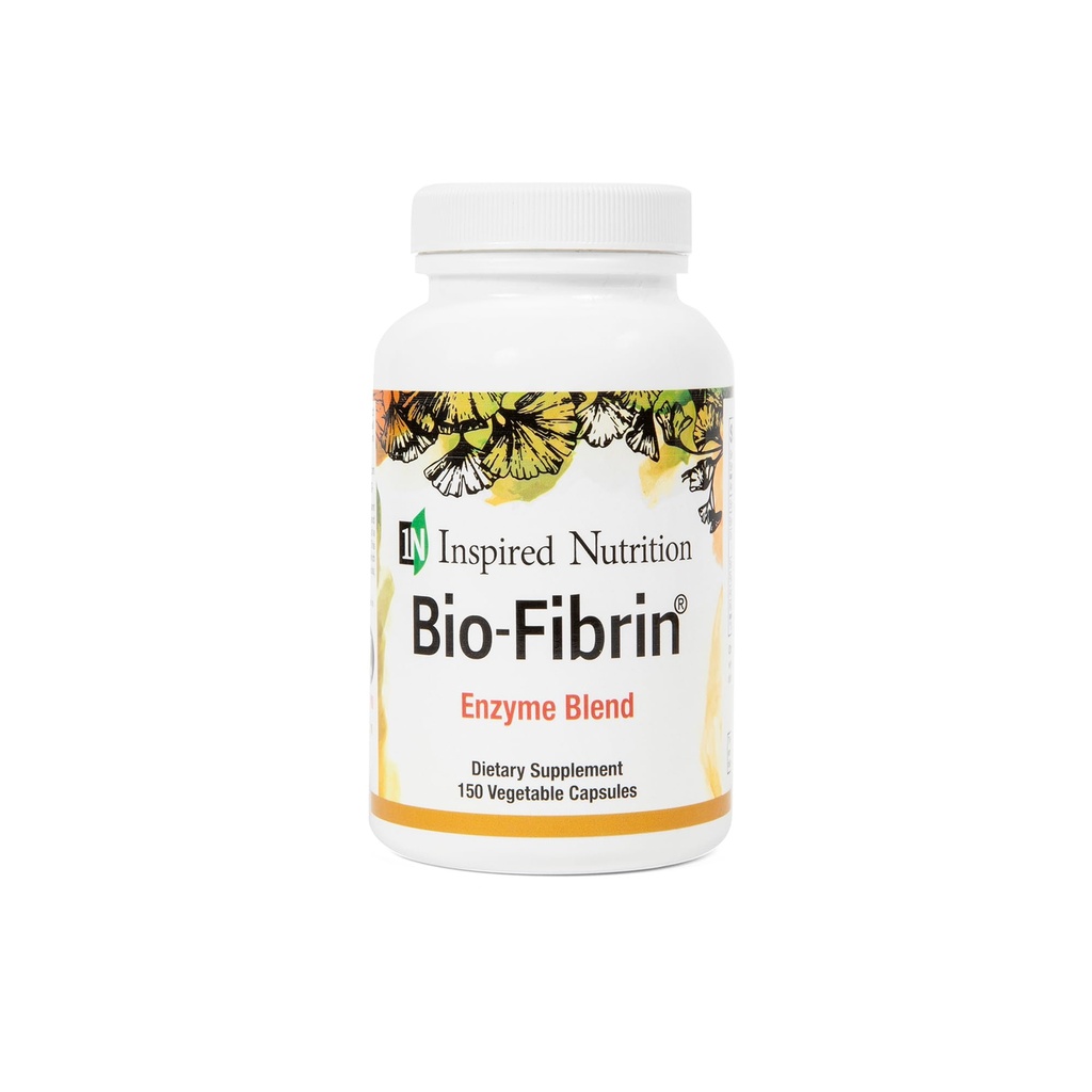 Bio-Fibrin ® 보충 - 멀티 효소 - Fibrin Defense Proteolytic 효소 - 150 캡슐