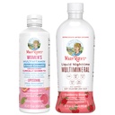 MaryRuth's Women's Multivitamin + Hair growth Liposomal (Peach) & Liquid Nighttime Multimineral (Cranberry) | Clean Label Project Verified® | Vegan | 뷰티, 베드 타임, 전반적인 건강