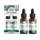 GuruNanda Gutcleanse 2-Step 키트 - 소화를 도와 다이어트 보충 - Fulvic 산, Wormwood, Clove & Neem 추출물, 2x1 FlOz의 혼합