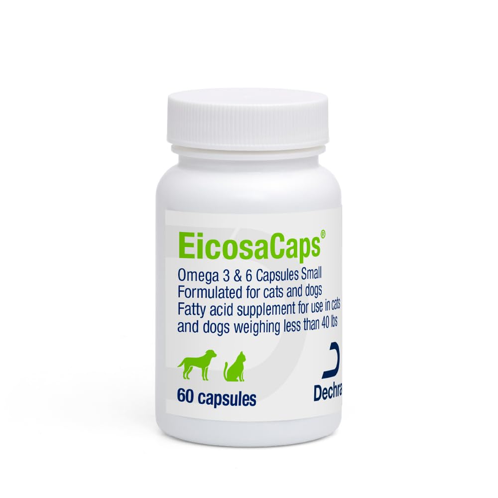 EicosaCaps® 오메가 3 & 6 개 캡슐 및 고양이, 120캐럿