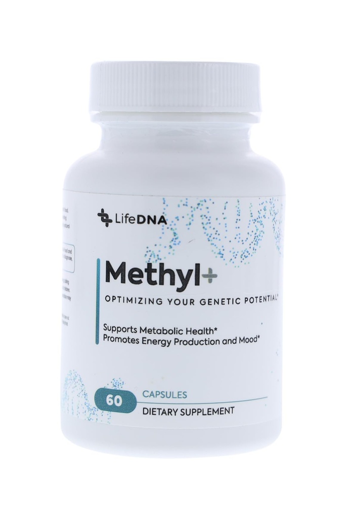 LIFEDNA 메틸 + Methylfolate - TMG에 의하여 낙관된 Homocysteine, 뇌, 심장 혈관 & Neurotransmitter 지원을 가진 메틸을 입힌 Folate Multivitamin 복합물