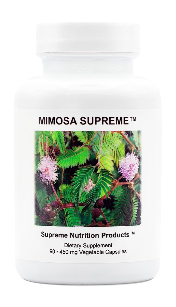 대장 영양 Mimosa Supreme, 90 순수한 Mimosa Pudica 씨앗 캡슐