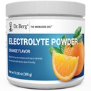 Dr. Berg Zero Sugar Hydration Keto Electrolyte Powder - 칼륨 및 Real Pink Himalayan Salt (NOT Table Salt)의 w / 1000 mg을 강화 - 오렌지 풍미 Hydration Drink Mix Supplement - 50 서빙
