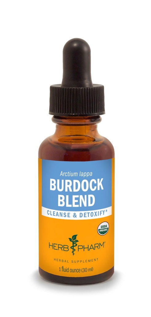 허브 Pharm Burdock 혼합 액체 추출물을 지원 Cleansing & Detoxifying - 1 Ounce (DBURD01)