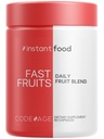 Codeage Instantfood 빠른 과일, 15 개 이상의 과일 분말 동등한 올인원, 채식 일일 전체 식품 비타민 - Berries, 산화 폴리 페놀 & Bioflavonoid Multivitamin, Non-GMO, 90 캡슐