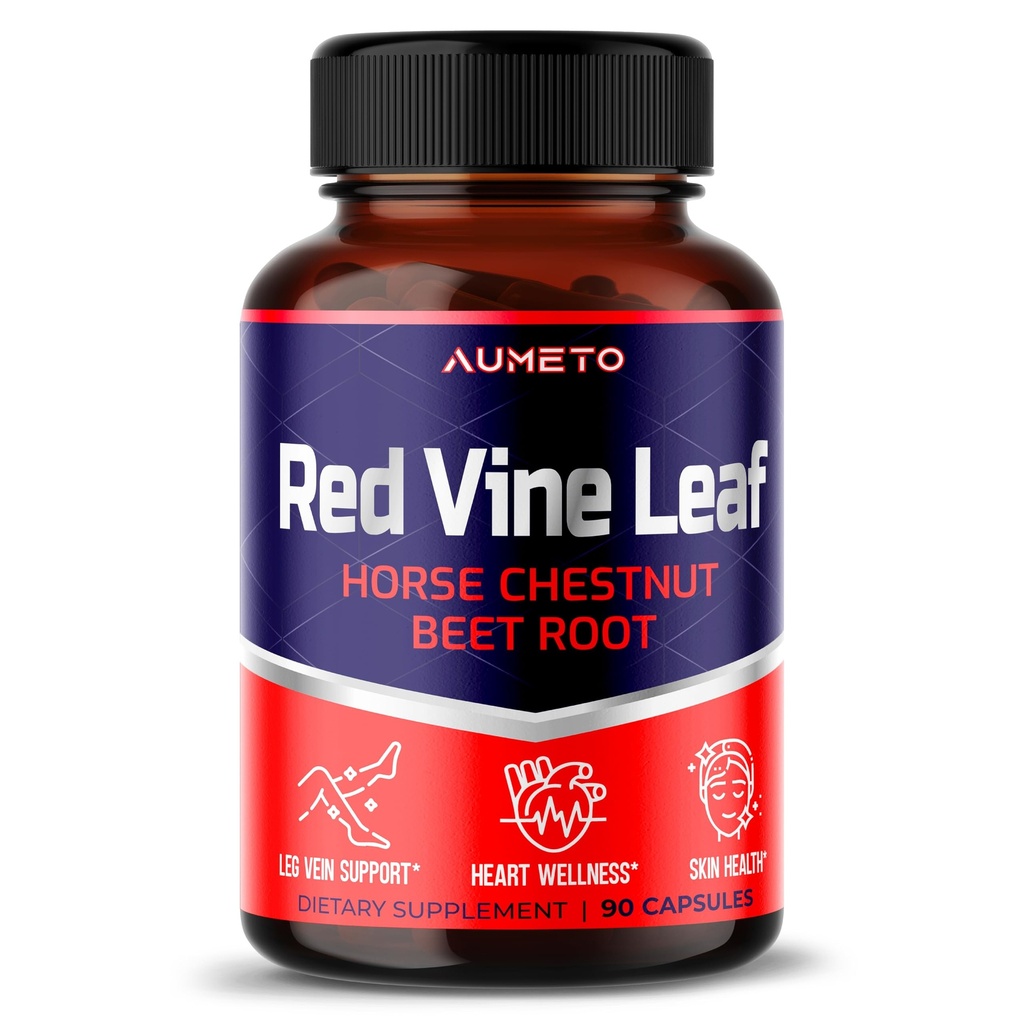 말 Chestnut, Beetroot, Ginger - Vein Strength 및 Circulation Wellness- Made in the USA (90 Count (Pack of 1))