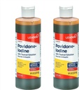 리더 Povidone Iodine 10 % Prep 솔루션 USP, 응급 처치, 부상 세척, 무균 비누 (8 Fl Oz, 팩 2)