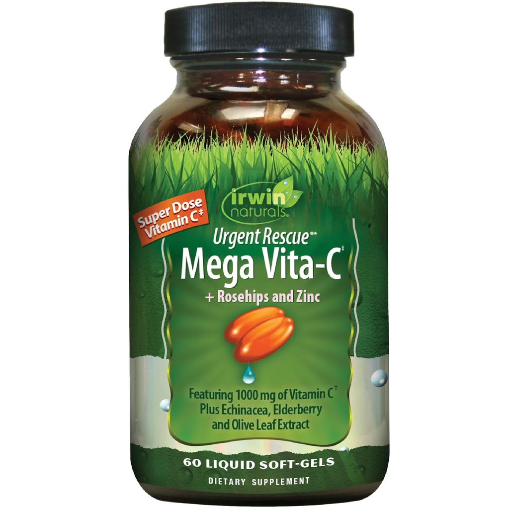 Irwin Naturals Vita C Plus 긴급 구조, 60 조사