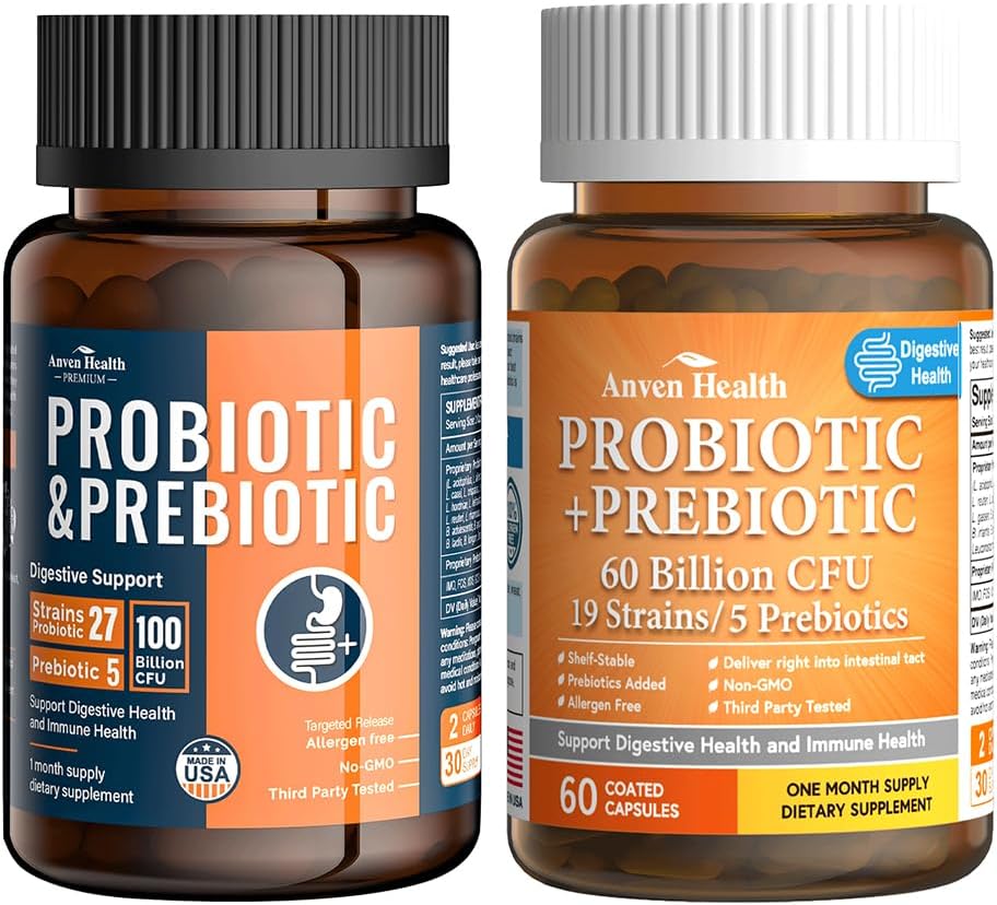 남자와 여자를 위한 100억 Probiotics 27 Strains 5 유기 Prebiotics 여성과 남자를 위한 60억 Probiotics 그리고 Prebiotics