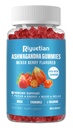 Ashwagandha Gummies for Women & Men - 스트레스 완화, 면역 지원 및 증가 에너지 - 설탕 무료, Vegan - 유기 Ashwagandha 뿌리 보충 Gummy- 천연 딸기 맛 (60 개)