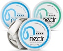 Nectr 에너지 Nootropic 주머니 민트 혼합 - Cognizin Citicoline을 가진 카페인 주머니. 3개의 풍미: 온화한과 신선한 민트, 및 Glacial 녹색. Sugar-Free, 니코틴 무료 Calm 초점 및 에너지 보충
