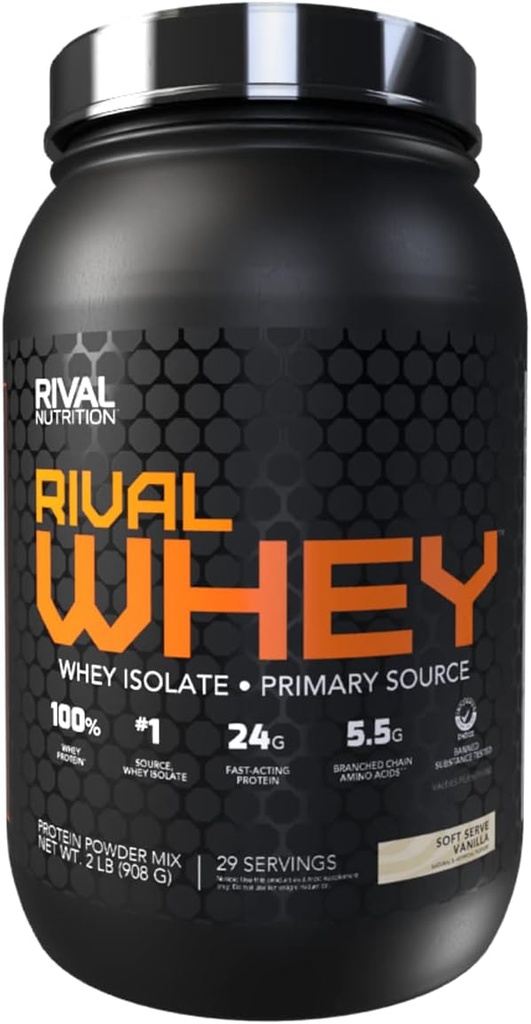 RIVALWhey 연약한 Serve 바닐라