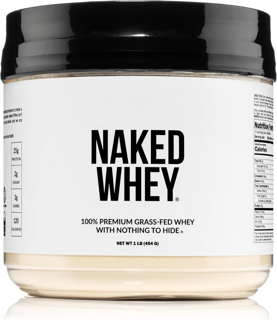 사이트맵 Whey 1Lb - 단지 1 성분, 잔디 Fed Whey Protein Powder, Undenatured, Gmos 없음, Soy, Gluten 무료, Stimulate 성장, 향상된 복구 - 15 서빙