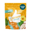 FlavCity Pineapple Coconut Electrolytes Powder Packets - 28 Hydration Packets - 추가 설탕 없음 - Real Fruit & Unrefined Sea Salt - Keto & Gluten-Free (28 스틱 팩)가있는 수분 분말