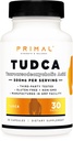 Primal Tudca 500mg 30 캡슐 - 글루텐 무료, 비 GMO Tauroursodeoxycholic 산성 보충