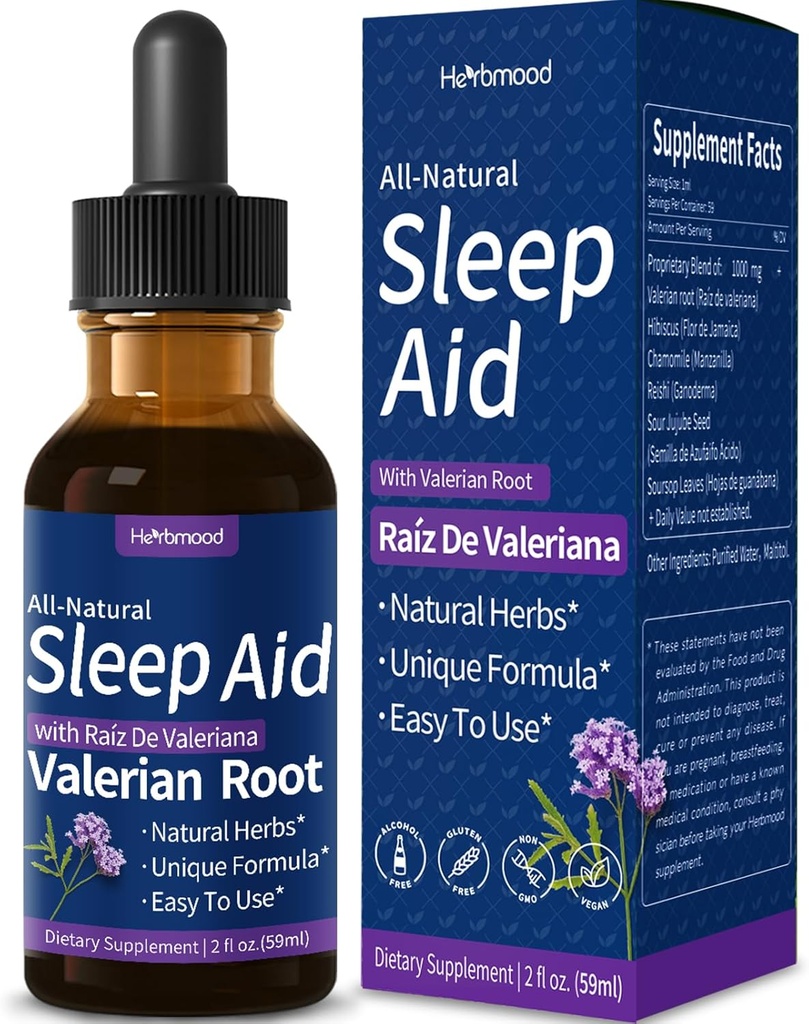 Valerian 뿌리 집중된 초본 보충교재: 빠른 흡수, 웰니스에 All-Natural Complement