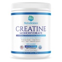 BioPerine를 가진 NutraScience Creatine Monohydrate 분말은, Lean 근육 성장과 회복, 60의 서빙, 5000mg, 살균되지 않은, GMP sertified, 비 GMO를 지원합니다