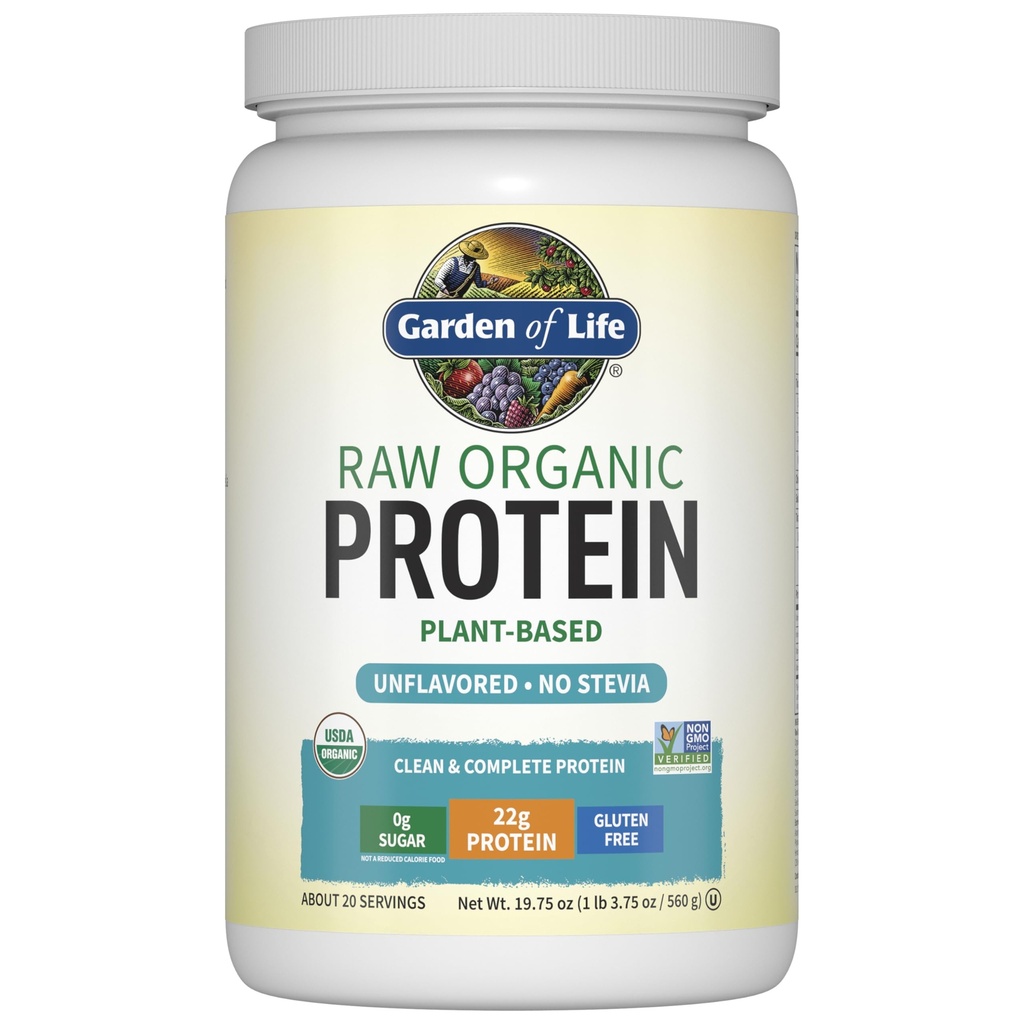 생명 유기 채식 단백질 분말의 정원, 근거한 식물 & BCAAs의 Probiotics & 효소를 가진 유기 단백질 분말, 비 GMO, 글루텐 자유로운 Lactose 자유로운 1.2 LB