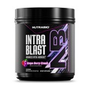 NutraBio Intra 돌풍 Bcaa 분말 아미노산 보충교재, Electrolyte & Hydration 혼합, Intra, 전 운동 & 근육 회복, 20g Eaa 아미노산 분말, 5g 글루타민 포도 베리 호감, 30 봉사