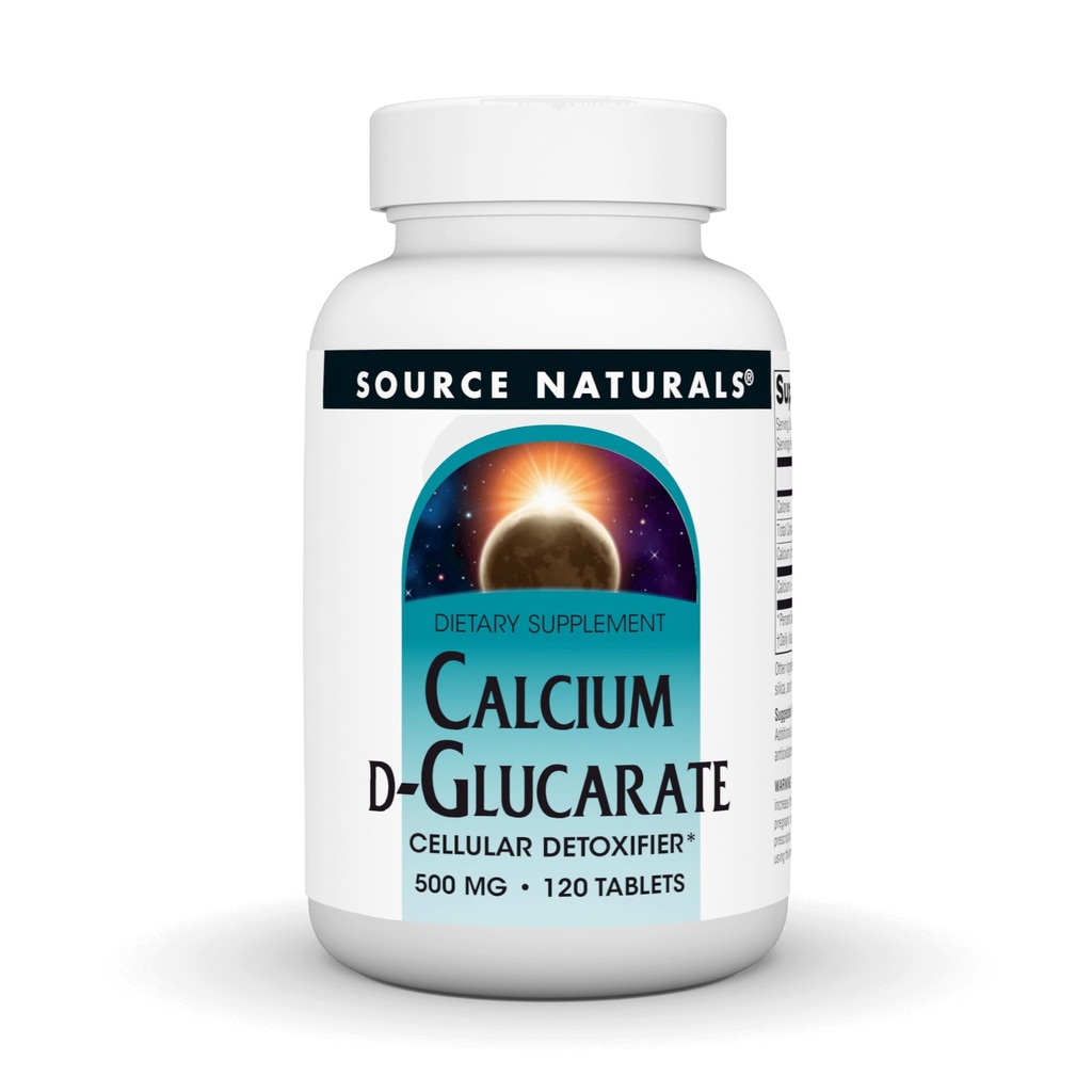 Source Naturals - 칼슘 D-Glucarate, 500 mg