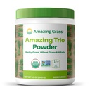놀라운 잔디 그린 트리오 : Wheatgrass, Alfalfa, & Barley Grass, Chlorophyll의 풍부한 소스, 30 서빙