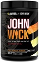 Jacked Factory X John Wick - Wick Mode Pre Workout Powder - Intense Energy, Battle-Ready Focus, Unstoppable Commitment 및 Sheer Will - 40 서빙, Last Tropical Sunrise