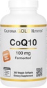 캘리포니아 골드 영양 CoQ10 100 mg, Coenzyme Q10 Ubiquinone USP, 지원 Mitochondrial 기능, 360 Veggie Softgels