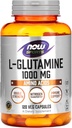 지금 음식 스포츠, L 글루타민, 1,000 mg, 120 Veg 캡슐