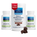 Equilife 박사 Cabral Detox, 식물 기반 단백질, 비타민, 아미노산 및 미네랄을 가진 7 일 프로그램 전체 바디 밸런스, 식사 교체 분말, 채식, 글루텐 무료, 초콜릿, 14 서빙