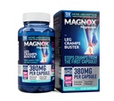 MAGNOX® Leg Cramps Buster | 380mg Magnesium for Leg Cramps at Night | 근육에 대한 마그네슘 보충 | 3X 더 흡수 | 데드 시 광물 | 수면 및 근육 | 60 캡