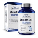 1MD 영양 CholestMD 올리브 잎 추출물, Bergavit, Niacin, 마늘 | 60 캡슐