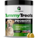 개 소화 건강을위한 Probiotics - 개 Probiotics 및 소화 효소 - 개를위한 알레르기 완화 - 개 Gut 건강을위한 Probiotic - 강아지 Probiotic Tummy 치료 - 120 개 Probiotic Chews