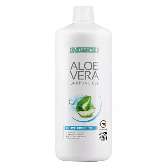 LR Lifetakt 알로에 Vera 마시는 젤 활동적인 자유 건강 관리 여자 남자 음료 매일 자연적인 처리 - 1000 ml./33.3 fl.oz