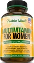 여성의 Multivitamin 보충. 비타민 A C D E & 비타민 B 복합체. Immune & 여성 지원 + 산화 방지제 & 자연적인 Energizers. 비 GMO, 글루텐 무료, 미국에서 만든,60 모자