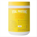 Vital Proteins 교원질 펩티드 분말은, 머리, 못, 피부, 뼈 및 합동 건강을 승진시킵니다, 레몬 26.5 Ounce