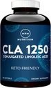 MRM 영양 CLA 1250 | Keto Friendly | 80 % CLA 고 효능 | 캡슐 당 1000mg CLA | 건강한 지방 | 글루텐 프리 | 30 인분