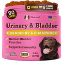 자연적인 개 회사 개를 위한 Urinary & 방광 보충교재 – Marshmallow 뿌리 & Astragalus를 가진 Cranberry & D-Mannose 연약한 Chews – 지원 Urinary Tract 건강, 방광 기능 & 정상적인 소변 교류